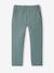 Pantalon gaze de coton garçon taille ajustable vert émeraude - vertbaudet enfant 