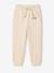 Jogging molleton taille ajustable écru+marine - vertbaudet enfant 