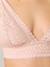 Set van 2 triangle beha's voor borstvoeding roze (poederkleur) - vertbaudet enfant 