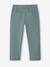 Pantalon gaze de coton garçon taille ajustable vert émeraude - vertbaudet enfant 
