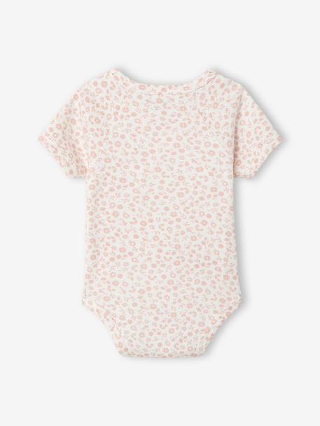 Lot 3 bodies bébé fille MC rose - vertbaudet enfant 
