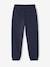 Jogging molleton taille ajustable écru+marine - vertbaudet enfant 