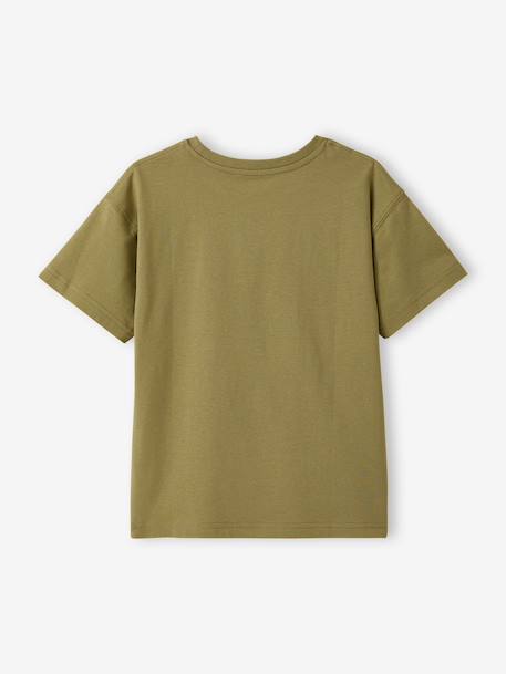 Lot de 3 t-shirts Basics garçon unis olive - vertbaudet enfant 