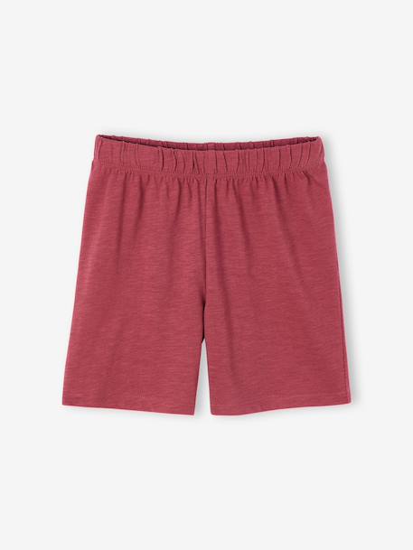 Lot pyjama short uni bleu chambray - vertbaudet enfant 