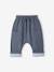 Pantalon bébé gaze de coton bleu - vertbaudet enfant 