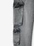 Jean garçon loose battle denim bleached+denim gris - vertbaudet enfant 
