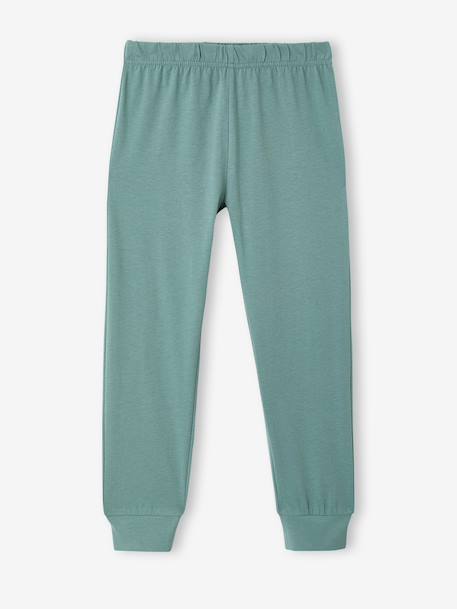 Lot de 2 pyjamas garçon en coton vert émeraude - vertbaudet enfant 