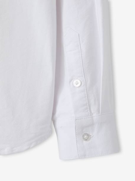 Chemise garçon manches longues blanc - vertbaudet enfant 