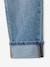 Jean garçon droit à revers denim brut+stone - vertbaudet enfant 