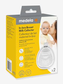 Puériculture-Allaitement-Lot de 2 collecteurs de lait maternel MEDELA