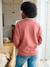 Zwangerschaps- en borstvoeding sweater oudroze - vertbaudet enfant 