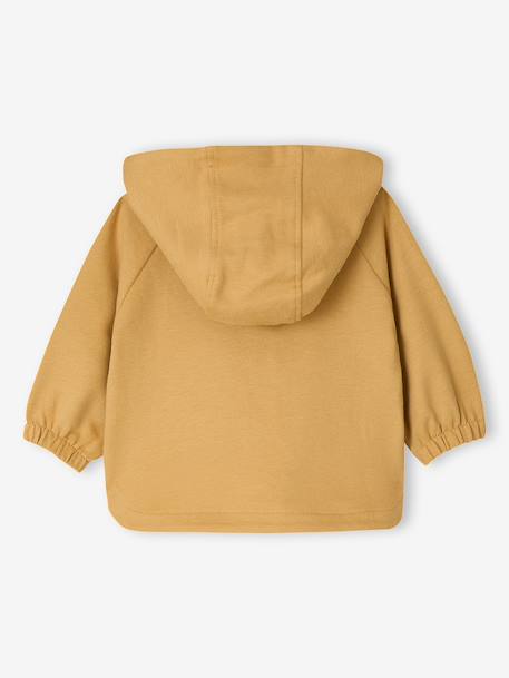 Gilet capuche bébé personnalisable jaune - vertbaudet enfant 