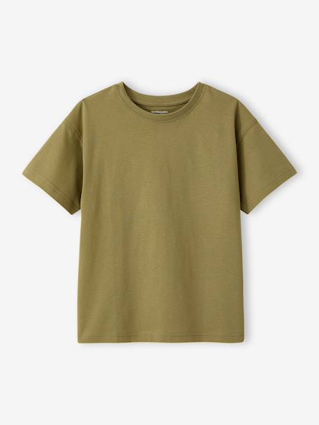 Lot de 3 t-shirts Basics garçon unis olive - vertbaudet enfant 