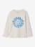 T-shirt garçon imprimé blanc chiné+bleu grisé+marine - vertbaudet enfant 