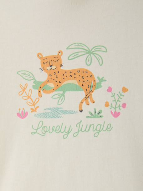 Lot de 2 pyjamas jungle fille écru - vertbaudet enfant 