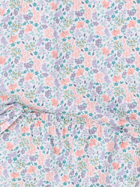 Lot de 2 pyjashorts fille manches courtes en coton écru - vertbaudet enfant 