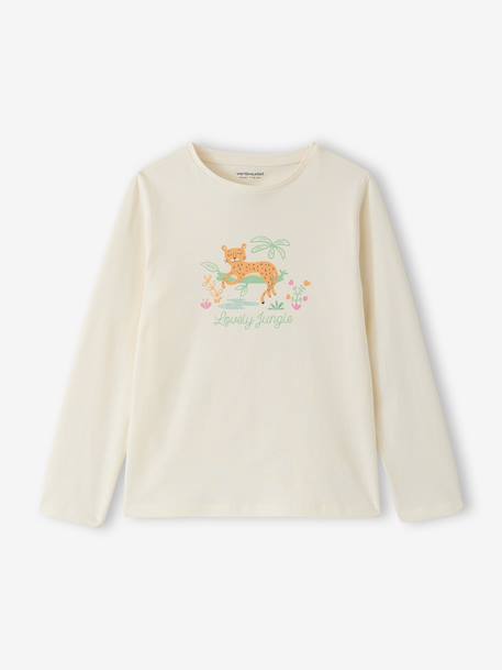 Lot de 2 pyjamas jungle fille écru - vertbaudet enfant 