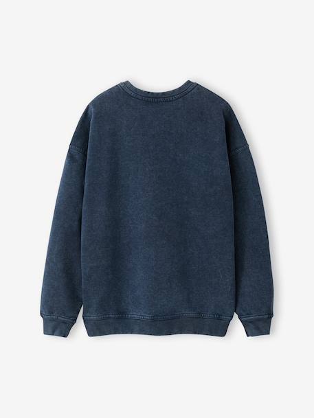 Sweat fille Hamptons marine - vertbaudet enfant 