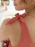 Maillot de bain de grossesse et allaitement tankini à rayures Bleu rayé+vieux rose - vertbaudet enfant 