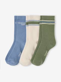 -Lot 3 chaussettes garçon