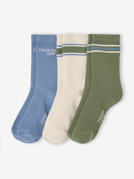 Garçon-Lot 3 chaussettes garçon