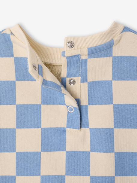 Sweat bébé garçon 'Team Soleil' bleu grisé - vertbaudet enfant 