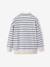 Sweat garçon col montant zippe rayé bleu - vertbaudet enfant 