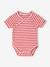 Lot 3 bodies bébé garçon coton bio rouge - vertbaudet enfant 