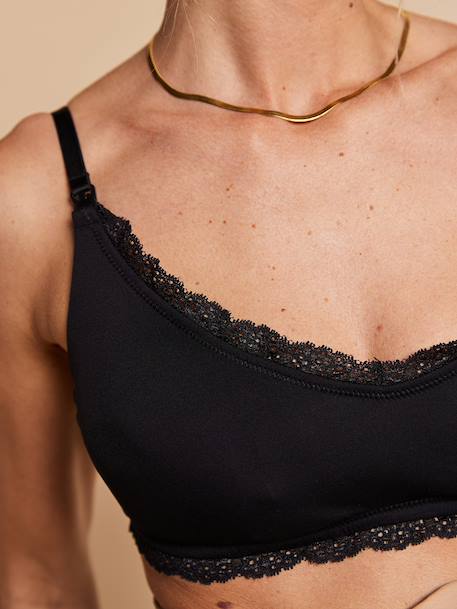 Soutien gorge allaitement femme noir - vertbaudet enfant 