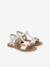 Sandalen meisjes Summer BERLINGOT zilver - vertbaudet enfant 