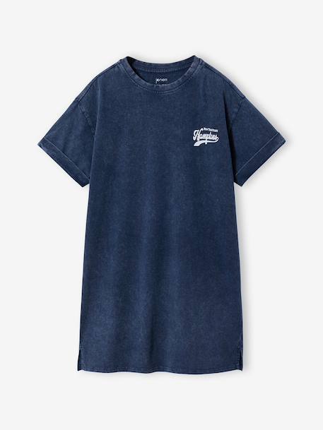 Robe T-shirt marine - vertbaudet enfant 
