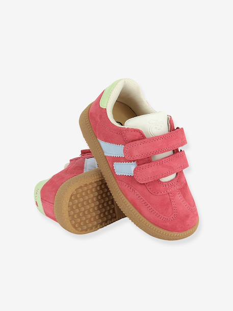 Baskets scratch Yuzu Shoo Pom marine+rose - vertbaudet enfant 