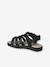 Kindersandalen met meerdere bandjes, collectie kleuterschool zwart - vertbaudet enfant 