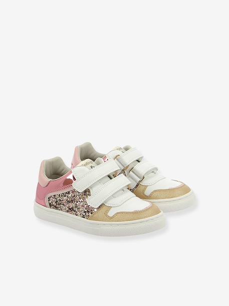 Baskets maternelle scratch Berlingot rose - vertbaudet enfant 