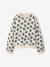 Sweat coupe large marine+marron+vanille - vertbaudet enfant 