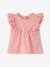 T-shirt broderie anglaise bébé fille écru+rose - vertbaudet enfant 