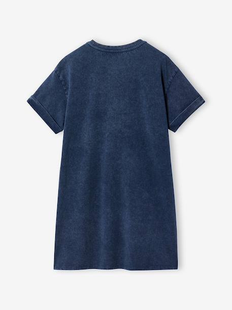 Robe T-shirt marine - vertbaudet enfant 
