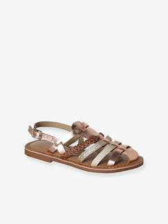 -Sandales enfant cuir brides