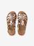 Sandales enfant cuir brides or - vertbaudet enfant 