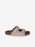 Sandales cuir boucles or - vertbaudet enfant 