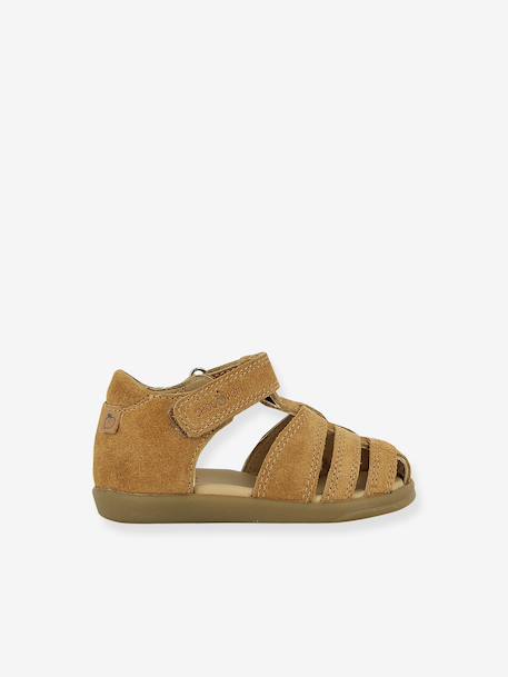 Sandales fille Pika Tonton Shoo Pom camel - vertbaudet enfant 