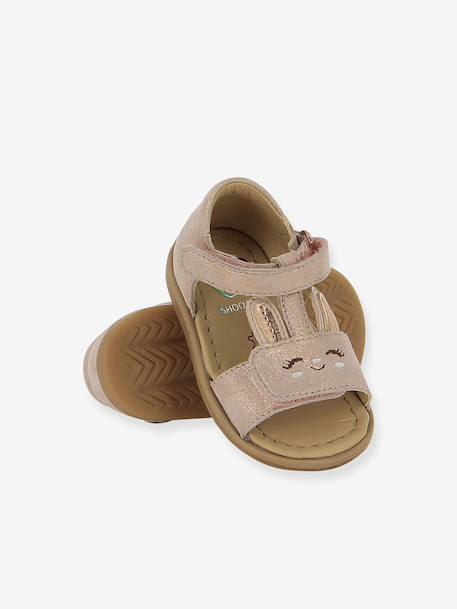 Meisjes sandalen Tity Bunny Berlingot rozen - vertbaudet enfant 