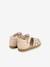 Sandales fille Pika Love Shoo Pom rose pâle - vertbaudet enfant 