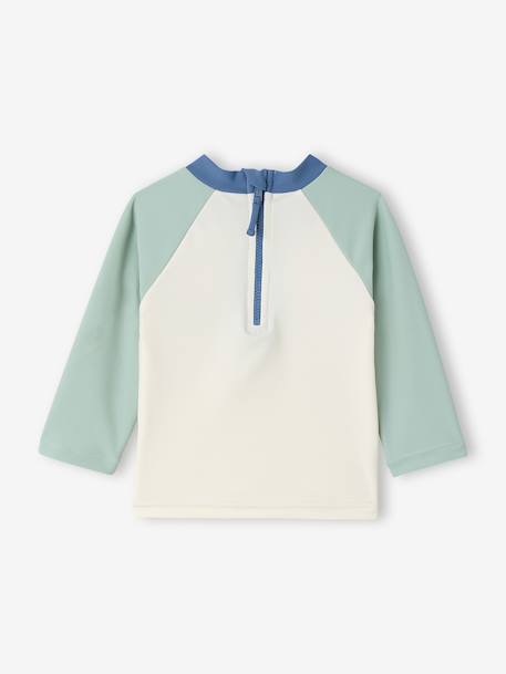 T-shirt bébé anti UV vert sauge - vertbaudet enfant 