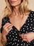 Robe grossesse allaitement cache coeur noir - vertbaudet enfant 
