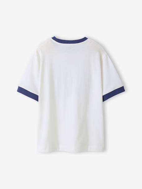 T-shirt manches courtes photoprint blanc - vertbaudet enfant 