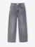 Pantalon large fille denim bleu clair+bleu moyen+denim gris - vertbaudet enfant 