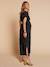 Robe grossesse allaitement cache coeur noir - vertbaudet enfant 