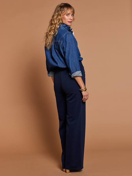 Pantalon grossesse femme marine - vertbaudet enfant 