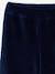 Pantalon large velours marine - vertbaudet enfant 